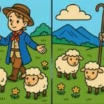 Dva pastýři se liší o 3 detaily: najděte rozdíly za