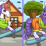 Kde jsou 3 rozdíly mezi jednorožci: jen ti nejpozornější vyřeší