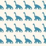 Jen bystrozraký génius najde „divného“ dinosaura za 5 sekund: hádanka